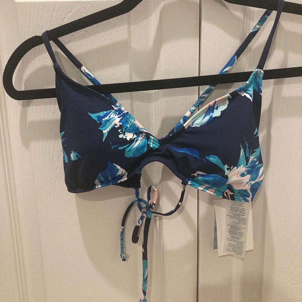 Tamarindo Bikini Top: Stargazer/Navy - XS